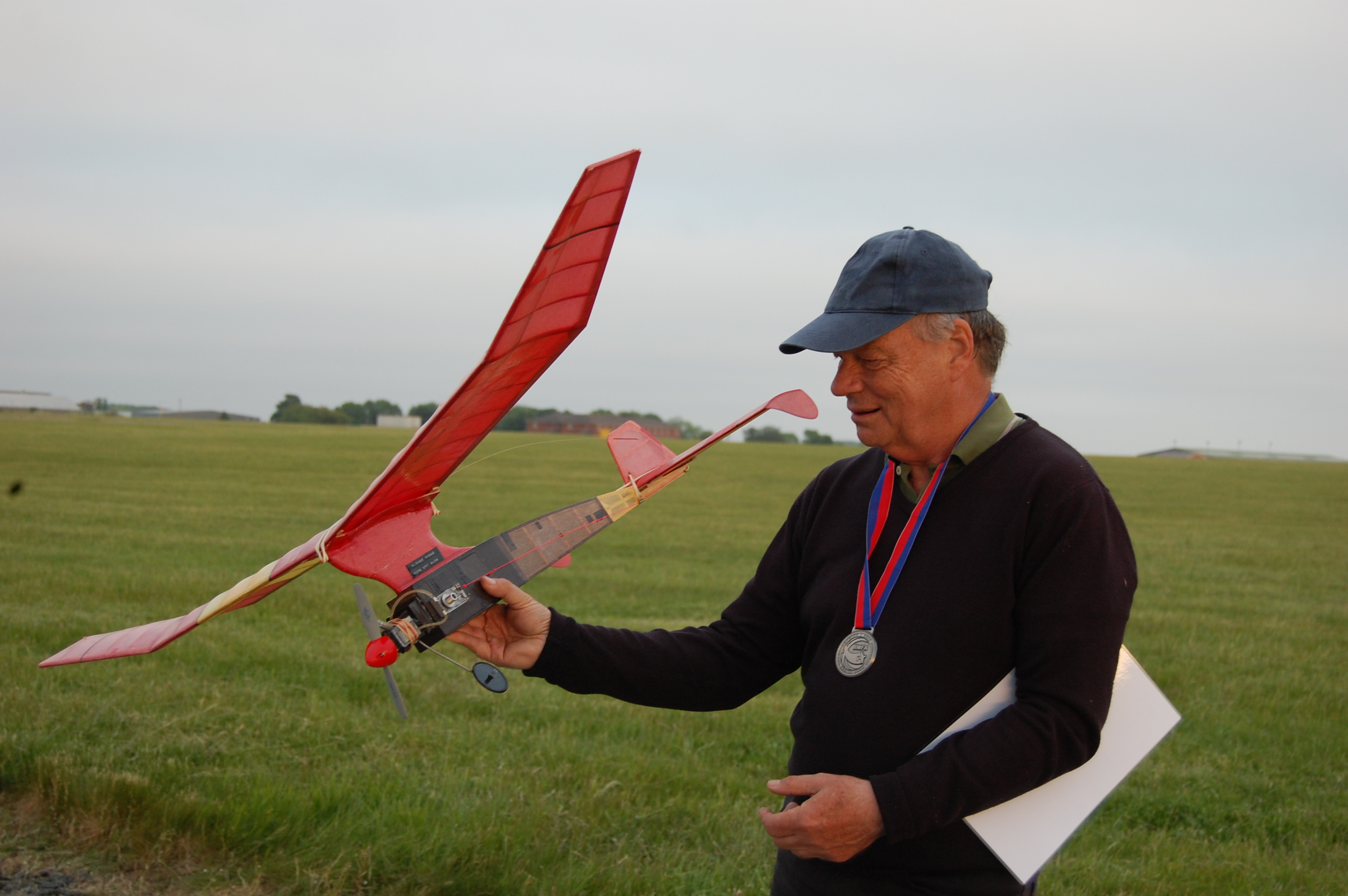 Dave Cox second in Vintage R/P  with OS Pet powered ‘Jimp’
